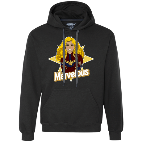 Sweatshirts Black / S Marvelous Premium Fleece Hoodie