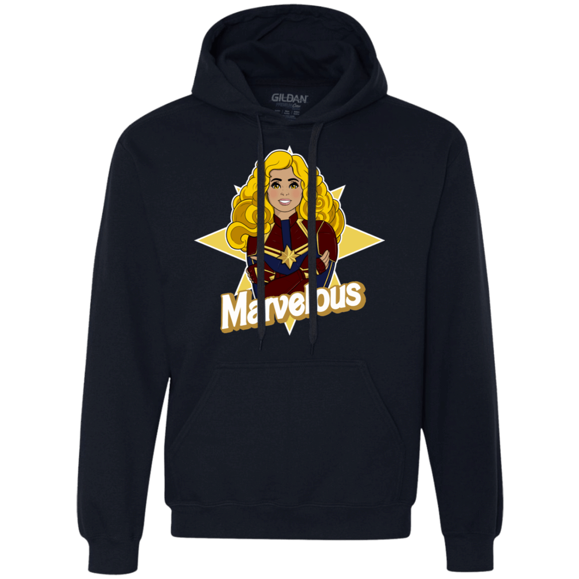 Sweatshirts Navy / S Marvelous Premium Fleece Hoodie