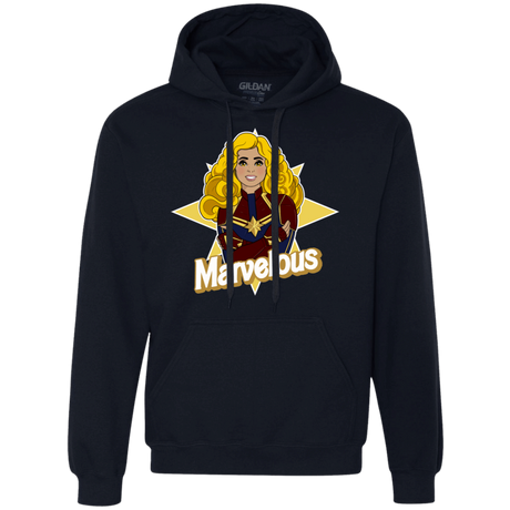 Sweatshirts Navy / S Marvelous Premium Fleece Hoodie