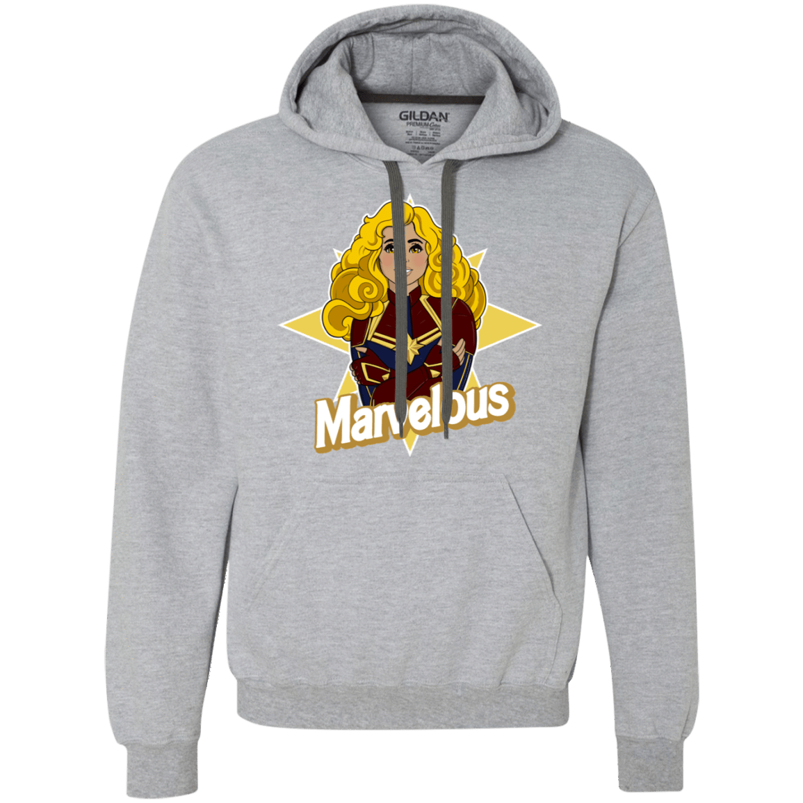 Sweatshirts Sport Grey / L Marvelous Premium Fleece Hoodie