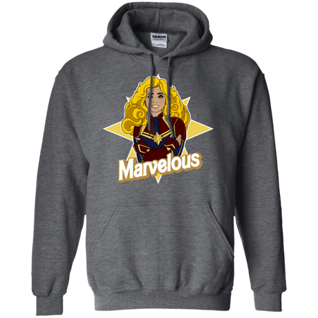 Sweatshirts Dark Heather / S Marvelous Pullover Hoodie