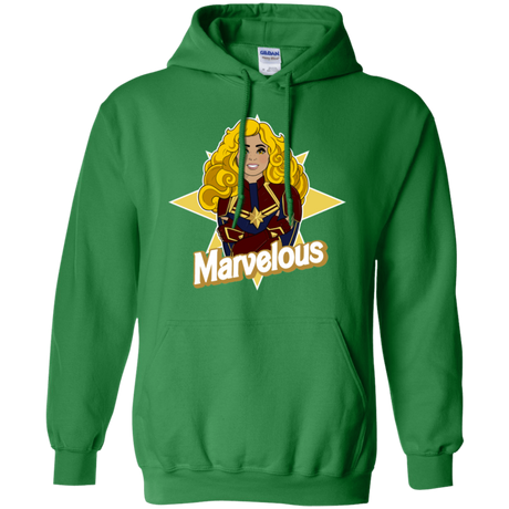 Sweatshirts Irish Green / S Marvelous Pullover Hoodie