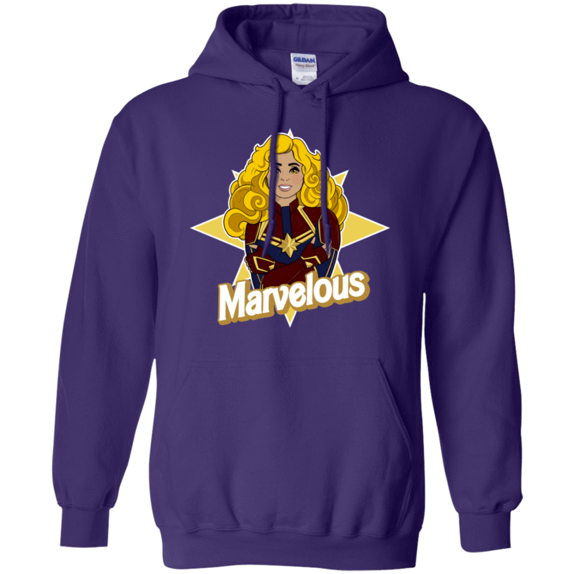 Sweatshirts Purple / S Marvelous Pullover Hoodie