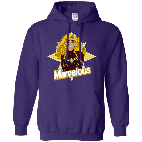 Sweatshirts Purple / S Marvelous Pullover Hoodie