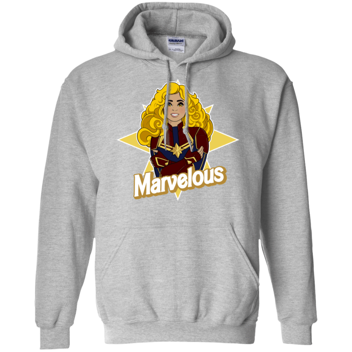 Sweatshirts Sport Grey / S Marvelous Pullover Hoodie