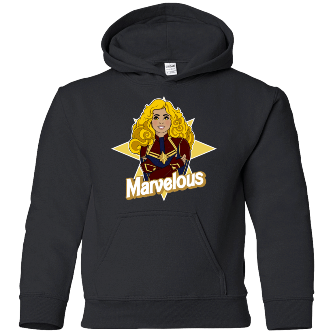 Sweatshirts Black / YS Marvelous Youth Hoodie