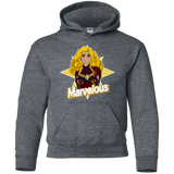 Sweatshirts Dark Heather / YS Marvelous Youth Hoodie