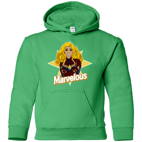 Sweatshirts Irish Green / YS Marvelous Youth Hoodie