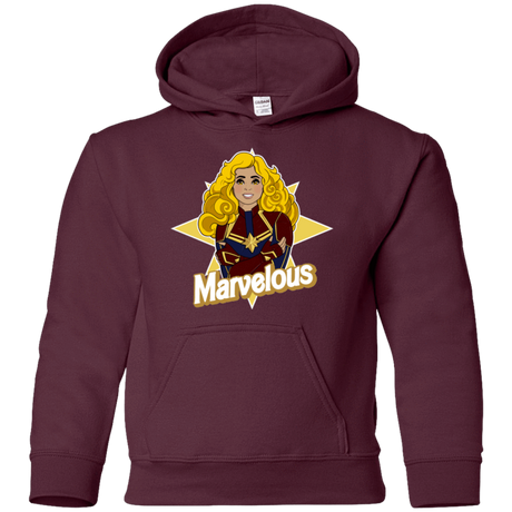 Sweatshirts Maroon / YS Marvelous Youth Hoodie