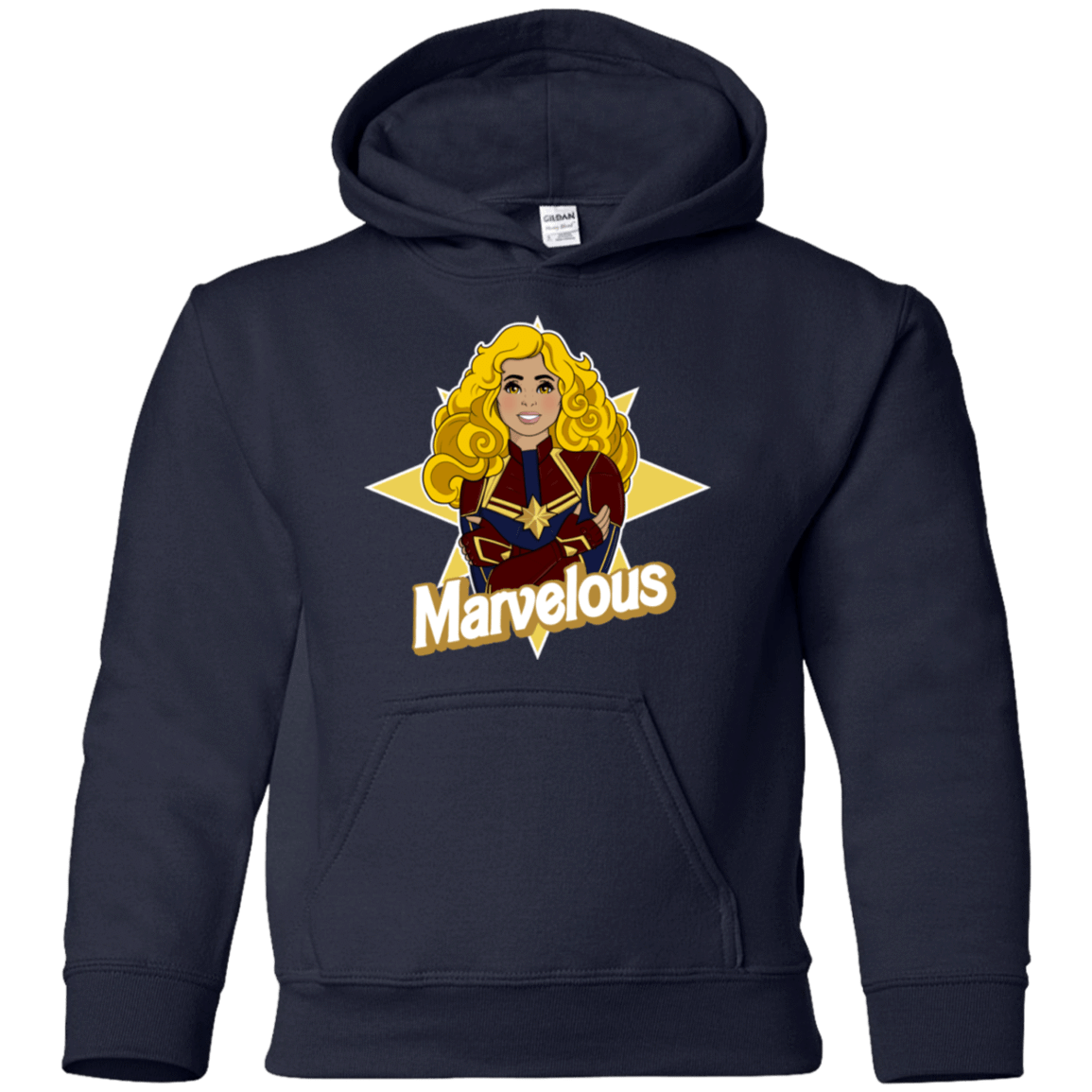 Sweatshirts Navy / YS Marvelous Youth Hoodie