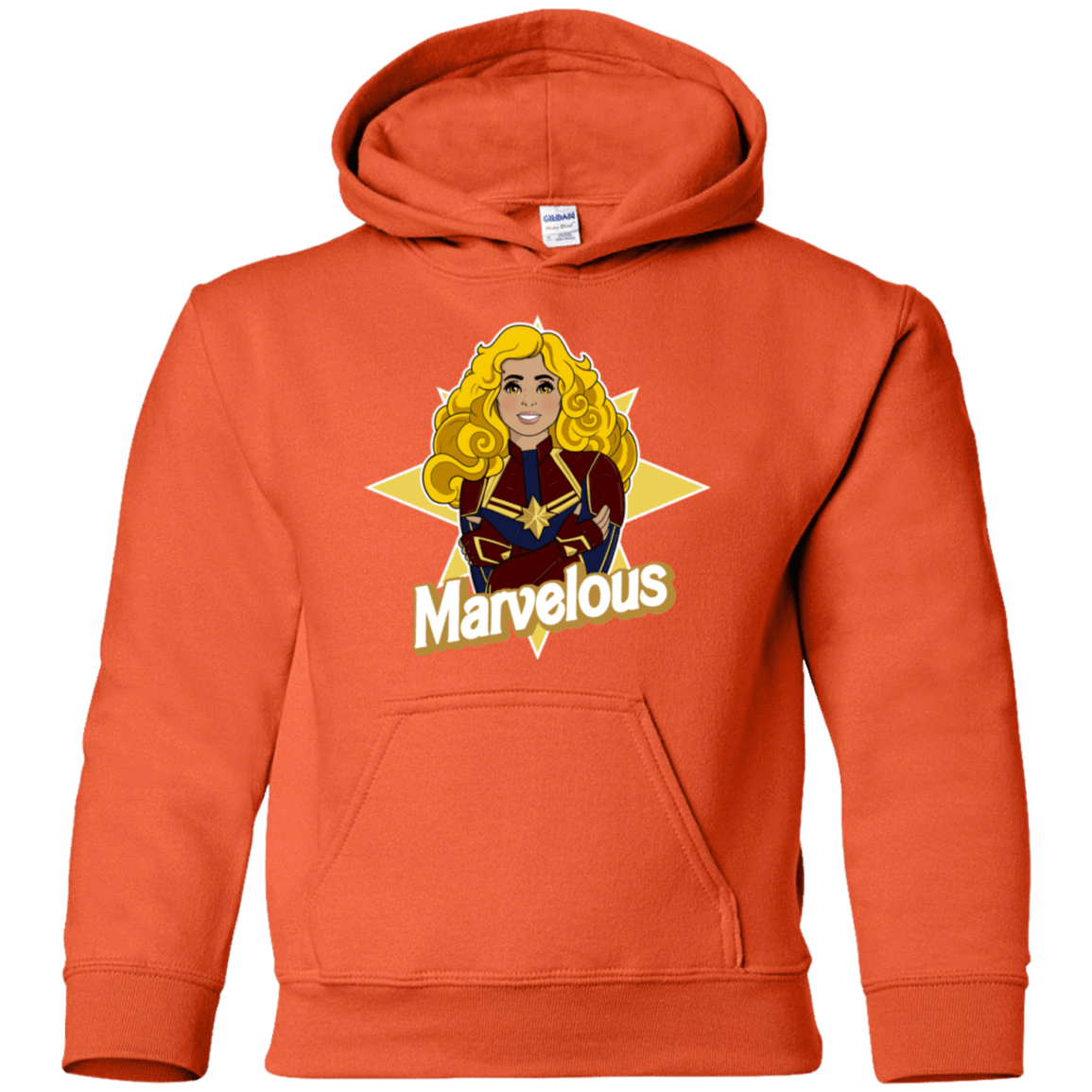 Sweatshirts Orange / YS Marvelous Youth Hoodie