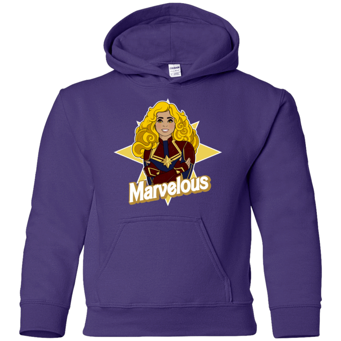 Sweatshirts Purple / YS Marvelous Youth Hoodie