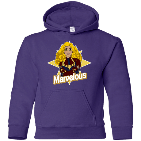 Sweatshirts Purple / YS Marvelous Youth Hoodie