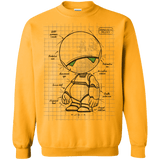 Sweatshirts Gold / S Marvin's Plan Crewneck Sweatshirt