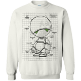 Sweatshirts White / S Marvin's Plan Crewneck Sweatshirt