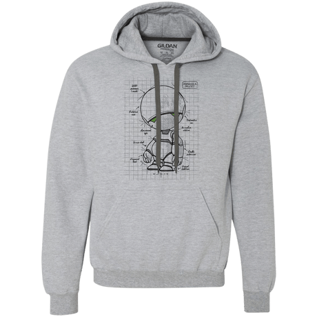Sweatshirts Sport Grey / S Marvin's Plan Premium Fleece Hoodie