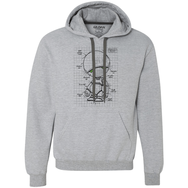 Sweatshirts Sport Grey / S Marvin's Plan Premium Fleece Hoodie