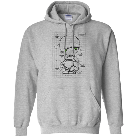 Sweatshirts Sport Grey / S Marvin's Plan Pullover Hoodie
