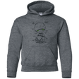 Sweatshirts Dark Heather / YS Marvin's Plan Youth Hoodie