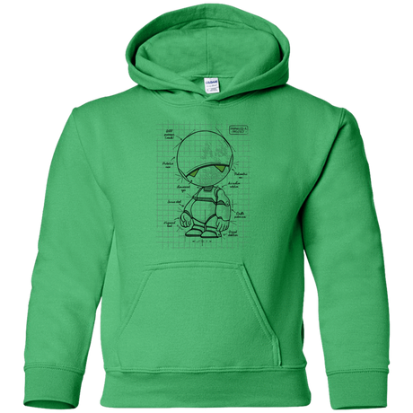 Sweatshirts Irish Green / YS Marvin's Plan Youth Hoodie