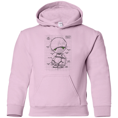 Sweatshirts Light Pink / YS Marvin's Plan Youth Hoodie