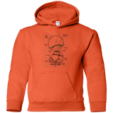 Sweatshirts Orange / YS Marvin's Plan Youth Hoodie