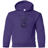 Sweatshirts Purple / YS Marvin's Plan Youth Hoodie