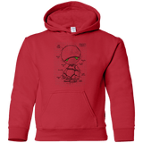 Sweatshirts Red / YS Marvin's Plan Youth Hoodie