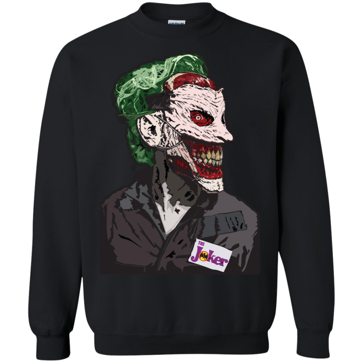 Sweatshirts Black / S Masked Joker Crewneck Sweatshirt