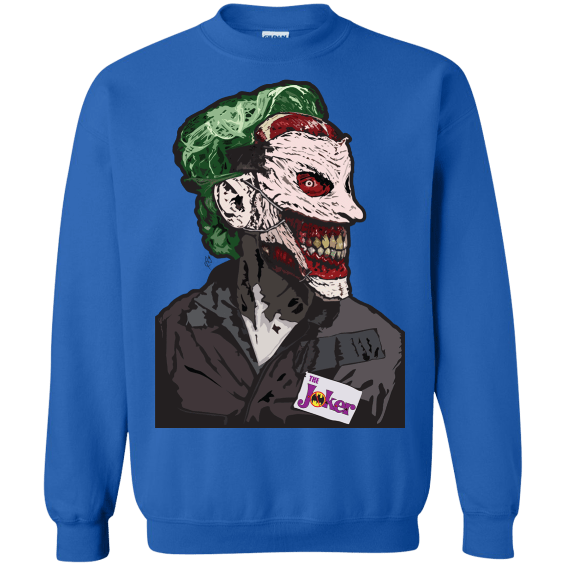 Sweatshirts Royal / S Masked Joker Crewneck Sweatshirt