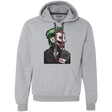 Sweatshirts Sport Grey / S Masked Joker Premium Fleece Hoodie