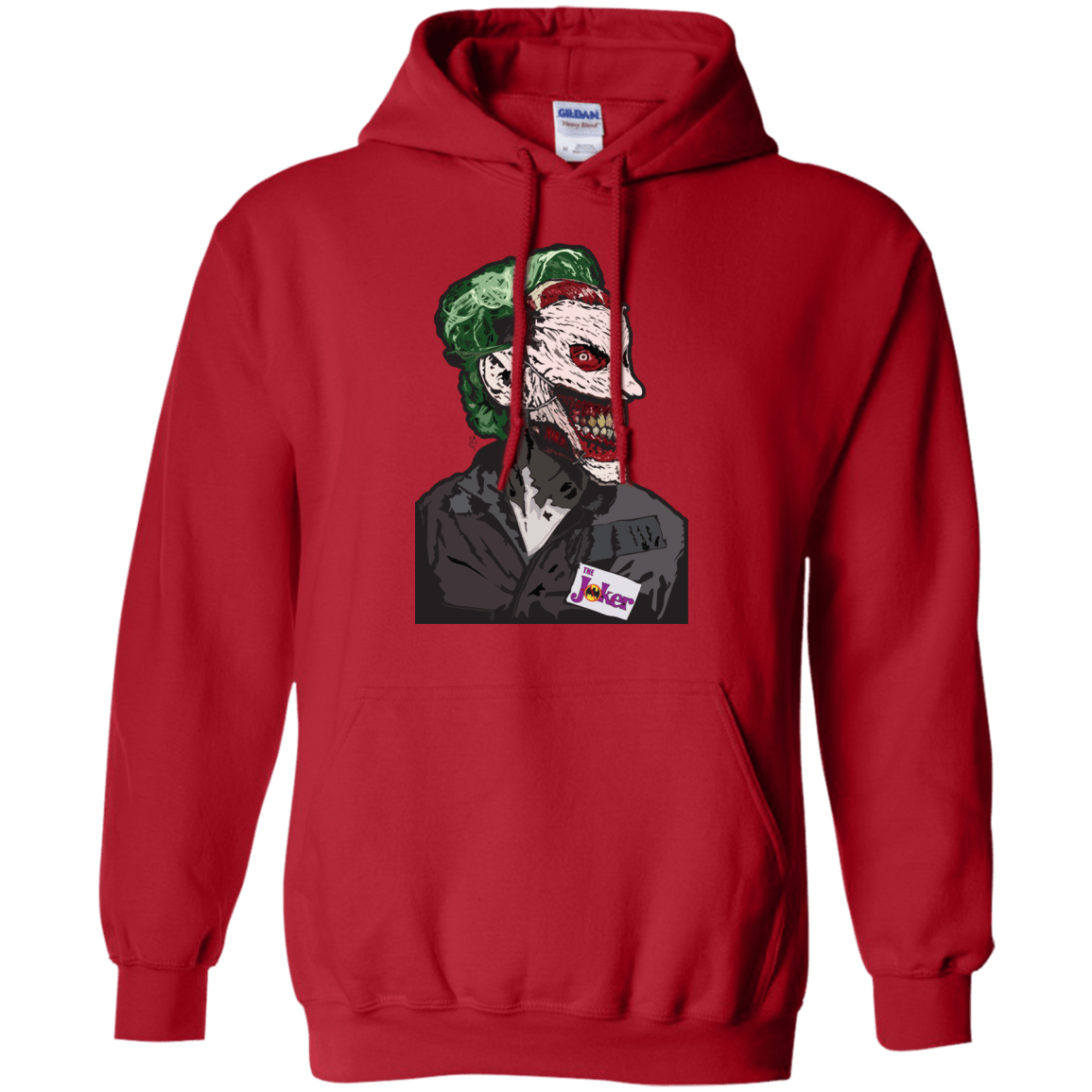 Sweatshirts Red / S Masked Joker Pullover Hoodie