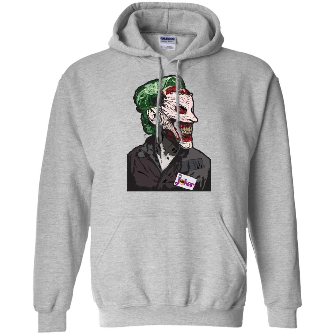 Sweatshirts Sport Grey / S Masked Joker Pullover Hoodie