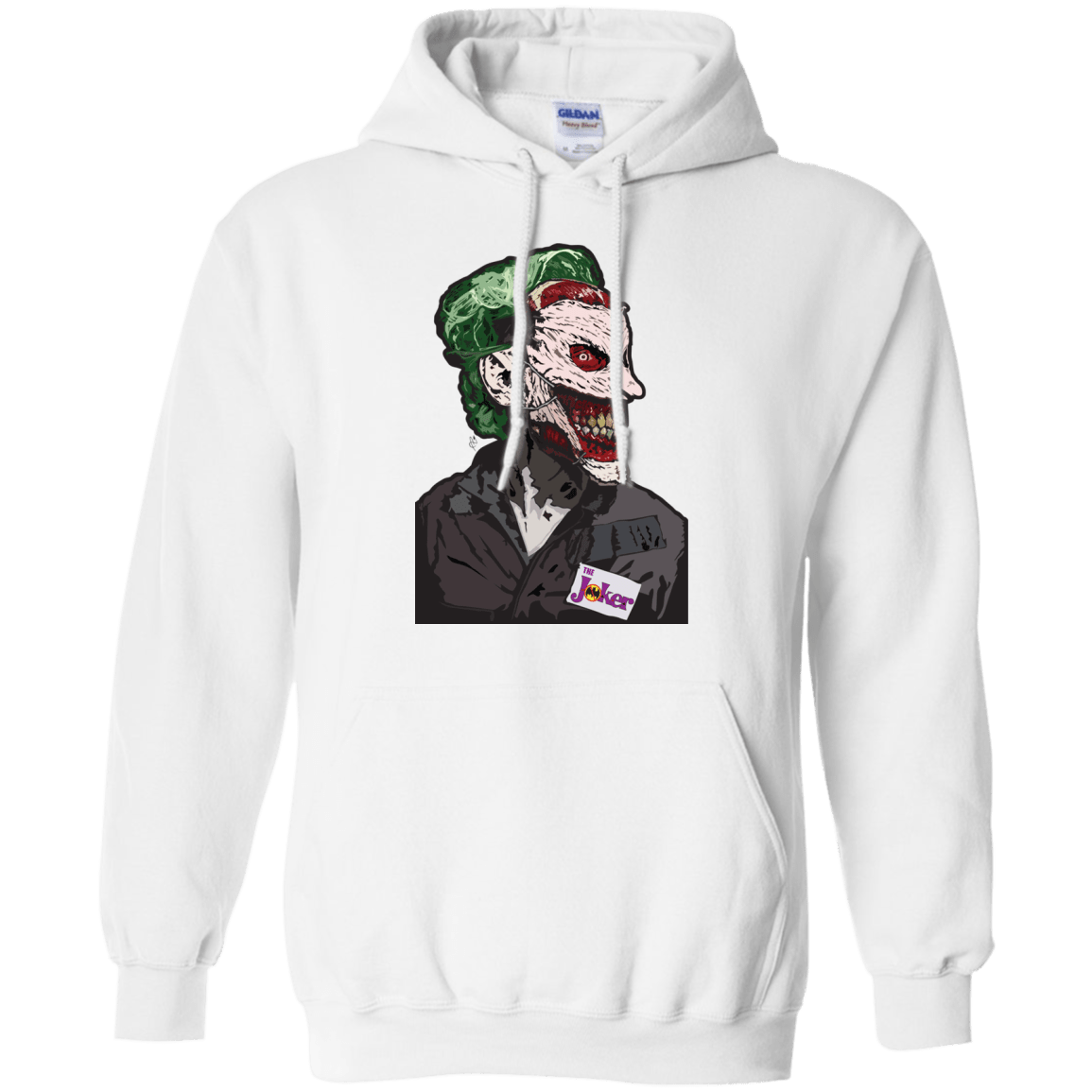 Sweatshirts White / S Masked Joker Pullover Hoodie