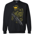 Sweatshirts Black / Small MASTER CHIEF Crewneck Sweatshirt