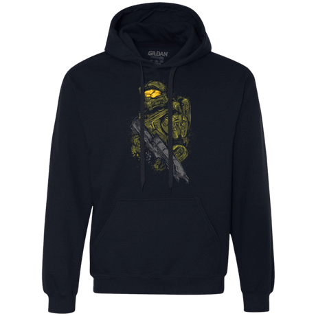 Sweatshirts Navy / Small MASTER CHIEF Premium Fleece Hoodie