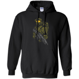 Sweatshirts Black / Small MASTER CHIEF Pullover Hoodie