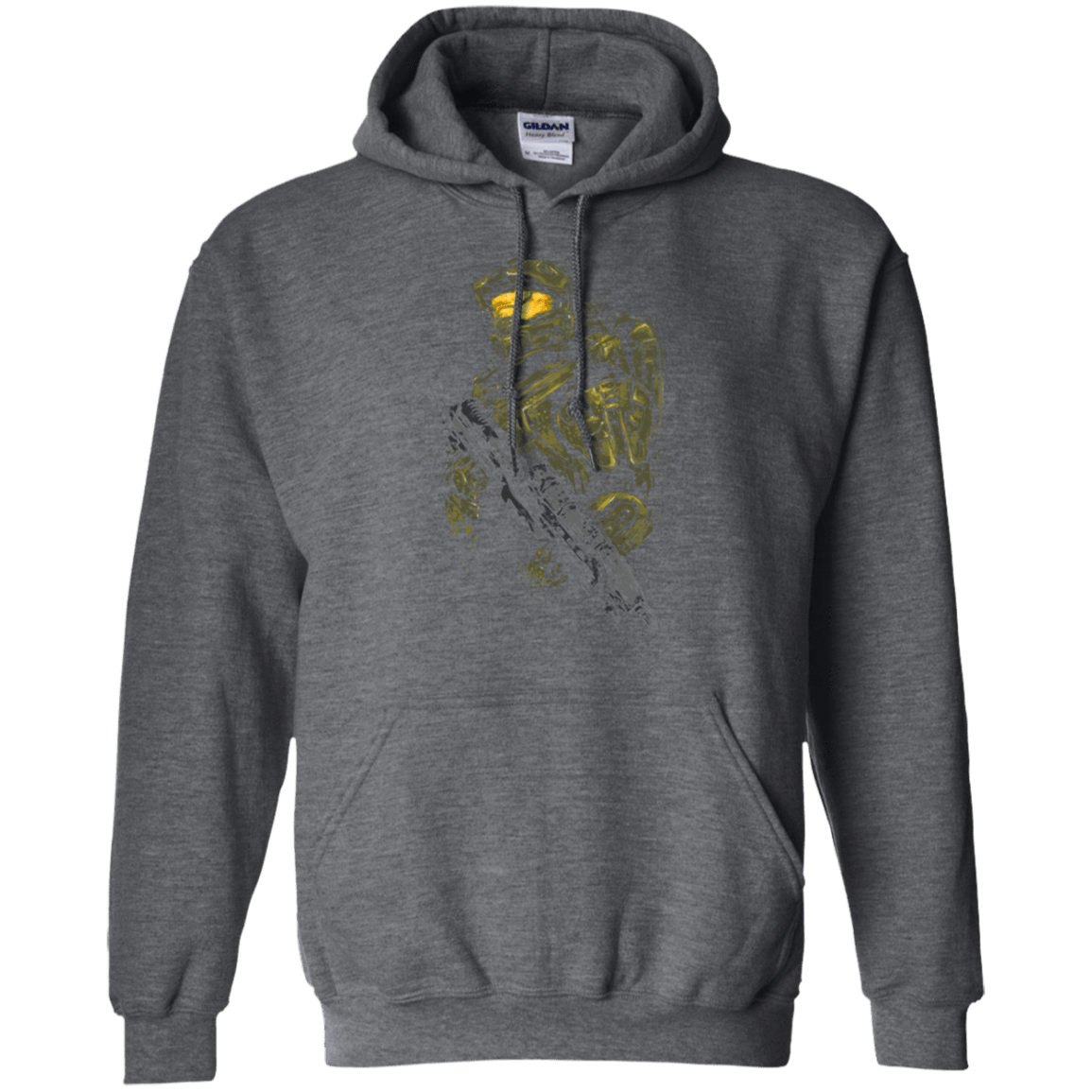 Sweatshirts Dark Heather / Small MASTER CHIEF Pullover Hoodie