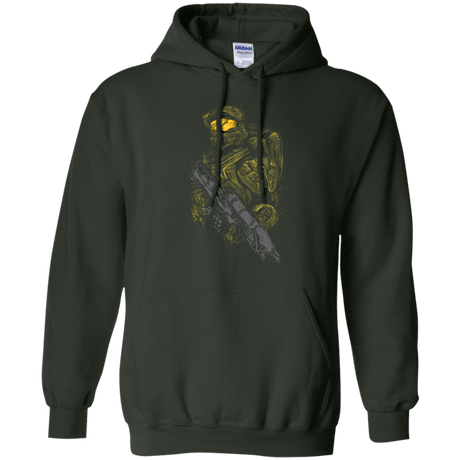 Sweatshirts Forest Green / Small MASTER CHIEF Pullover Hoodie