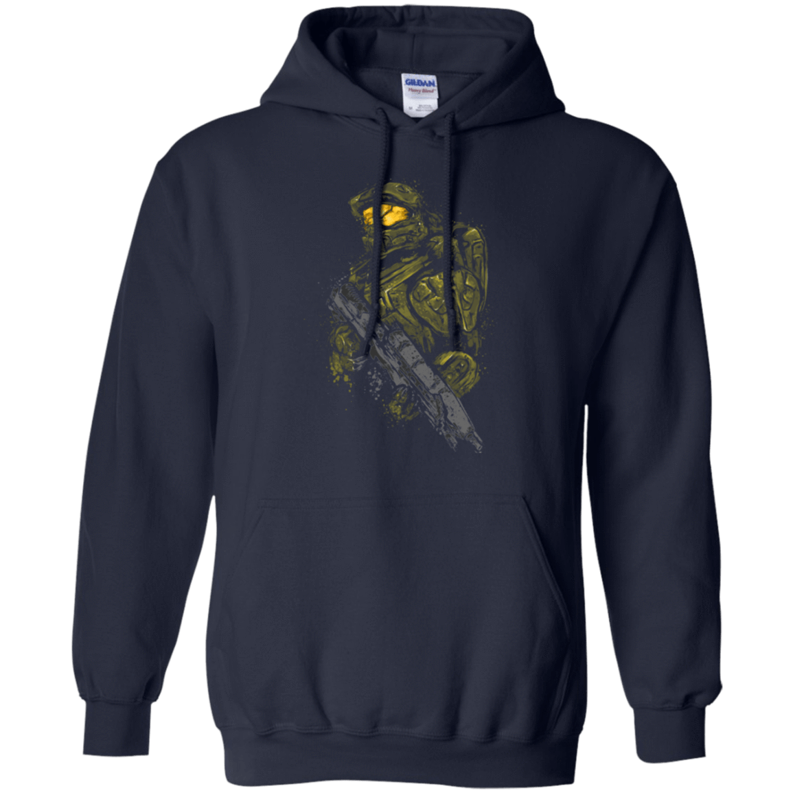 Sweatshirts Navy / Small MASTER CHIEF Pullover Hoodie