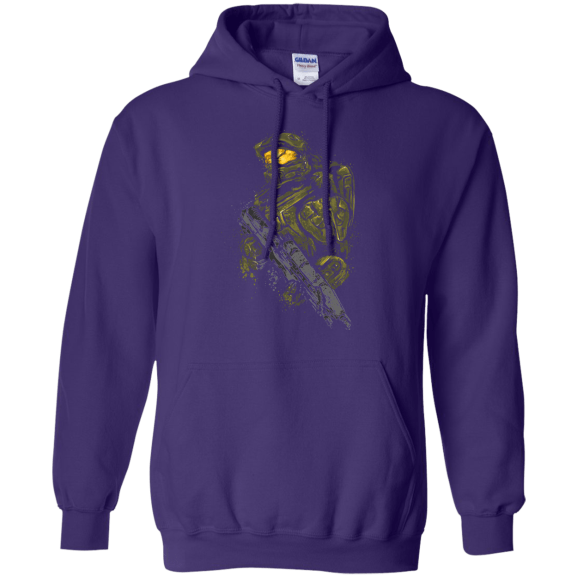 Sweatshirts Purple / Small MASTER CHIEF Pullover Hoodie