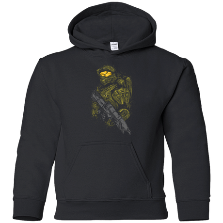 Sweatshirts Black / YS MASTER CHIEF Youth Hoodie