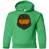 Sweatshirts Irish Green / YS Master Chief Youth Hoodie