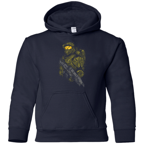 Sweatshirts Navy / YS MASTER CHIEF Youth Hoodie