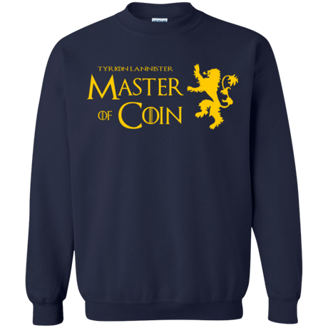Sweatshirts Navy / Small Master of Coin Crewneck Sweatshirt