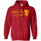 Sweatshirts Red / Small Master of Coin Pullover Hoodie