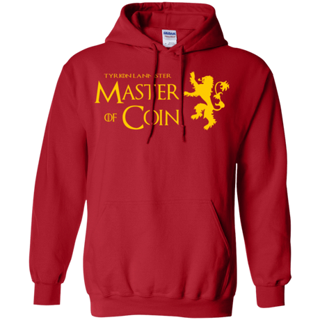 Sweatshirts Red / Small Master of Coin Pullover Hoodie