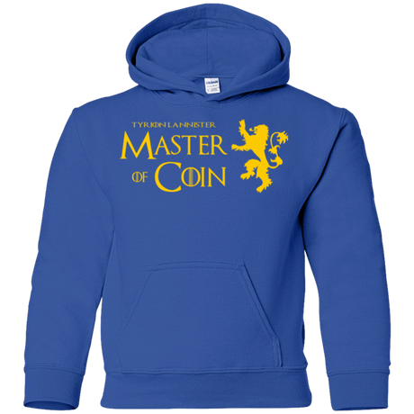Sweatshirts Royal / YS Master of Coin Youth Hoodie