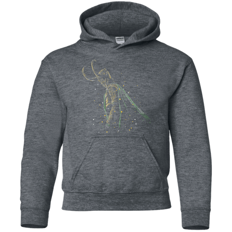 Sweatshirts Dark Heather / YS Master of Illusions Youth Hoodie