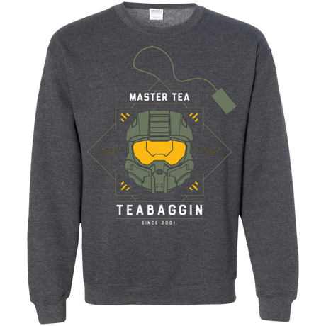 Sweatshirts Dark Heather / Small Master Tea - The Original Halo Teabagger Crewneck Sweatshirt